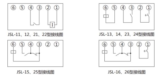 JSL-16時(shí)間校驗(yàn)接線圖