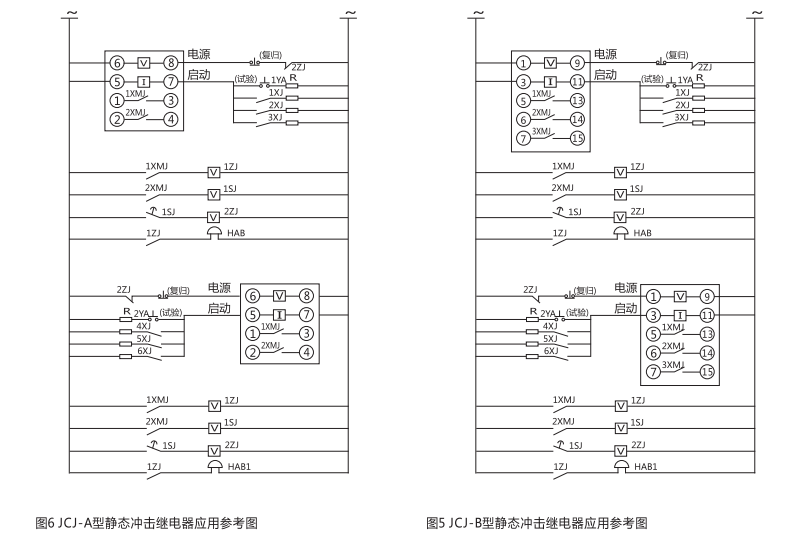 JCJ-A靜態(tài)交流沖擊繼電器技術(shù)指標(biāo)及注意事項(xiàng)圖2